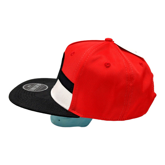 NEW Pokeball Pokemon BIOWORLD Adjustable OSFM Snapback Hat Cap Flat Black Brim - Picture 8 of 14